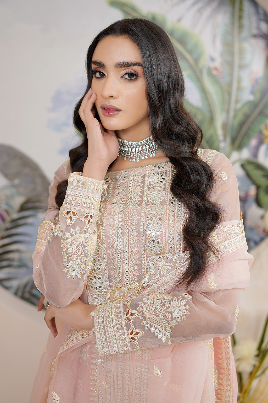 Maryams | Embellished Pret |  Glimmer - Designer Dress with Intricate embroidery and embellishments. Shop elegent wedding dress at Maria Faisal.