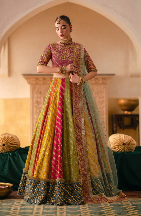 Maryum N Maria | Gul Posh Wedding Formals | SITARA BEGUM - MS40064 - Ladies Clothes - Maria Faisal