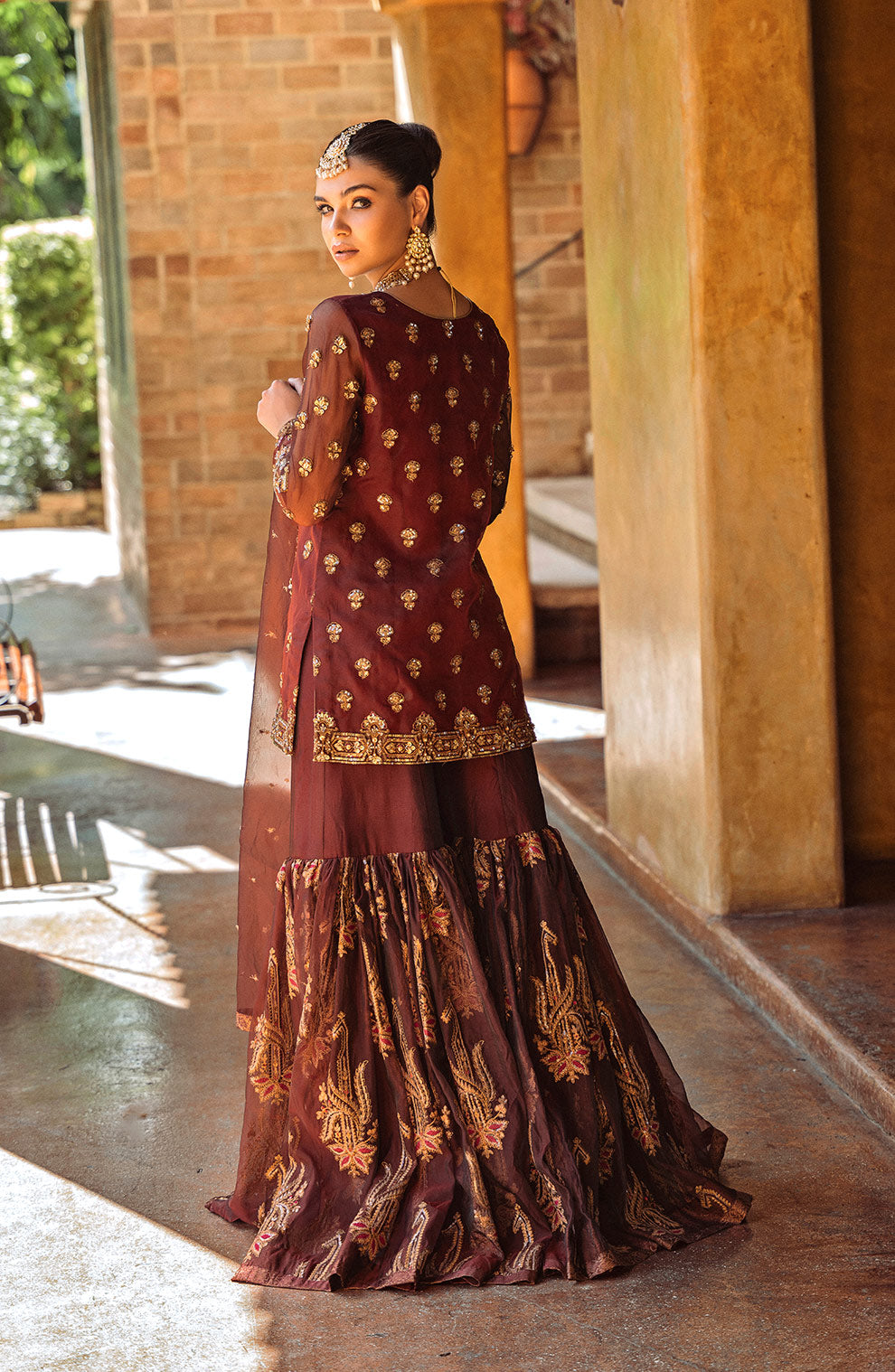 Maryum N Maria | Riwayat Wedding Formals | EROMI - MW24-553 - Ladies Clothes - Maria Faisal