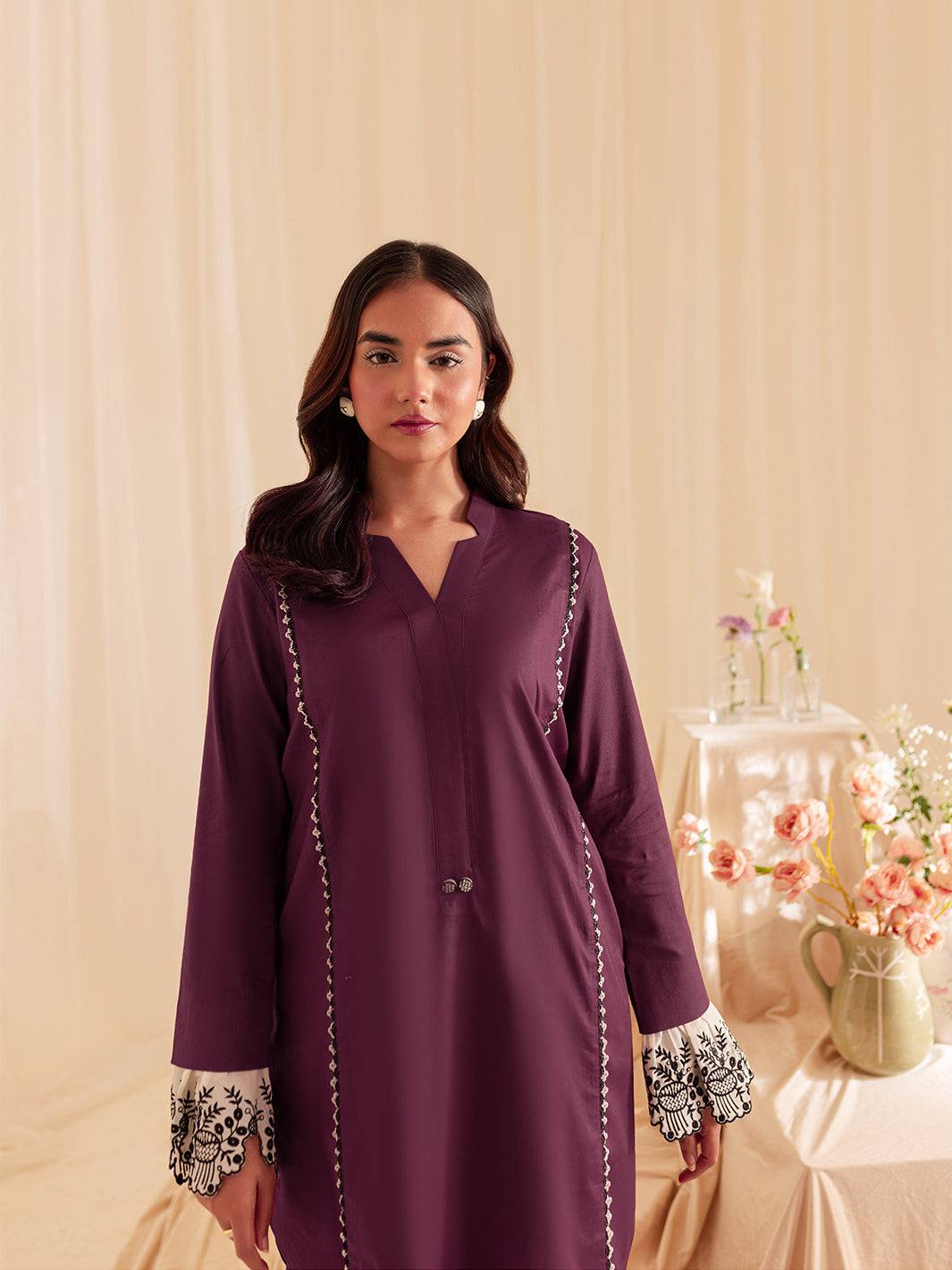 Mahnur | Petal Whispers Lawn Pret | Meadow by Maria Faisal - Registered Vendor of : Mahnur - type : Ladies Clothes - 100% original wedding dresses