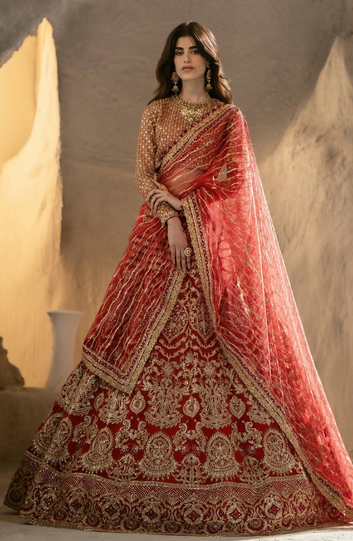 Maryum N Maria | Mehr o Maah Bridals | MW23-537-Mandisa - Wedding Dress - Maria Faisal