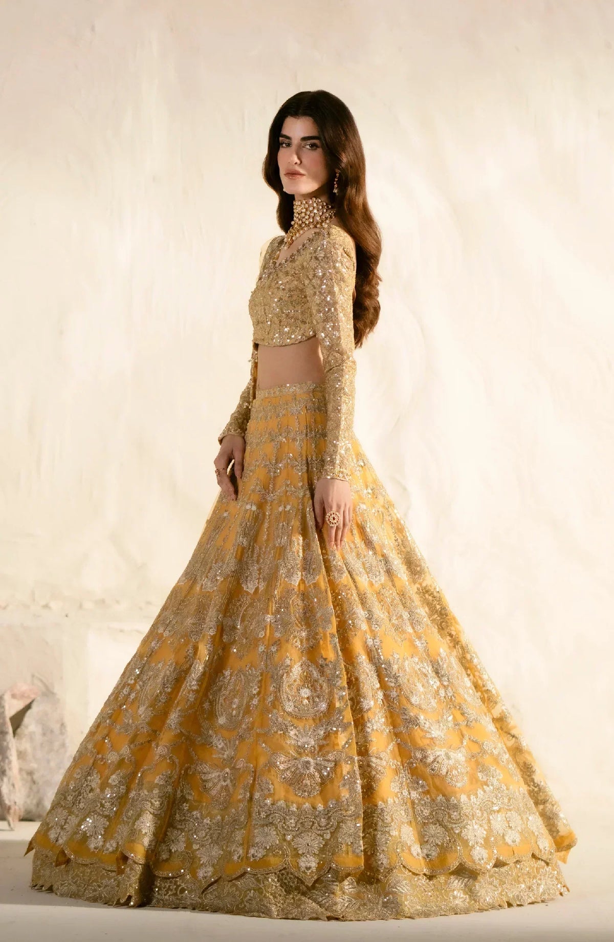 Maryum N Maria | Mehr o Maah Bridals | MW23-535-Zuberi - Wedding Dress - Maria Faisal