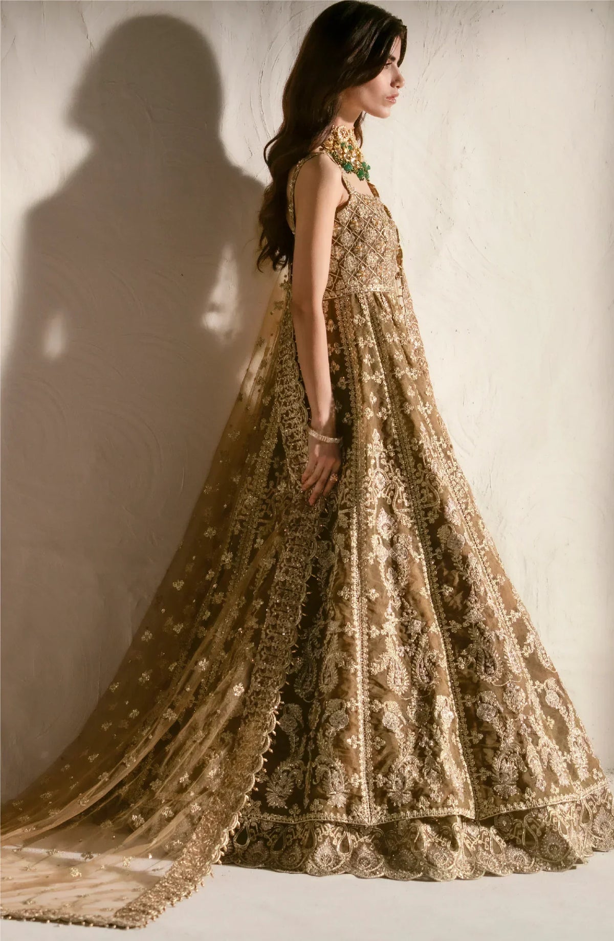 Maryum N Maria | Mehr o Maah Bridals | MW23-539-Bennu - Wedding Dress - Maria Faisal