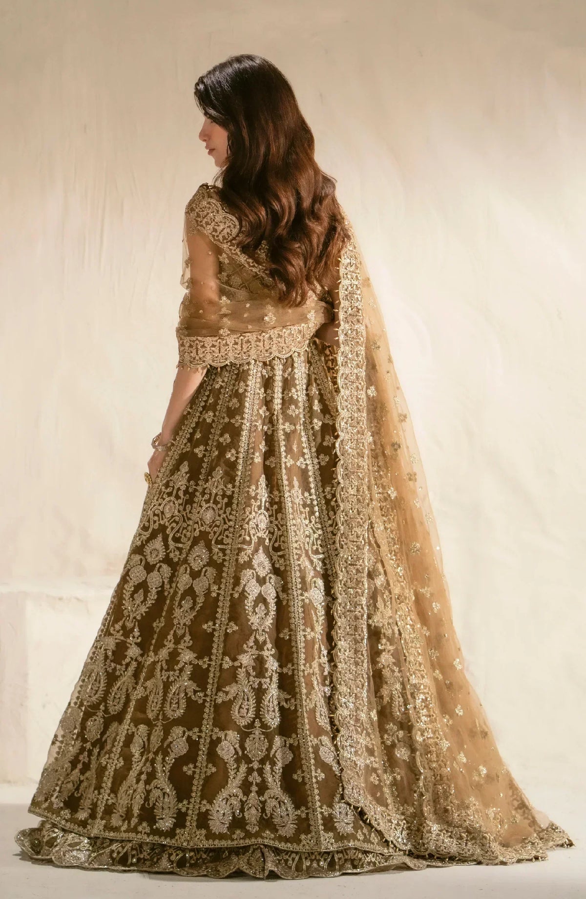 Maryum N Maria | Mehr o Maah Bridals | MW23-539-Bennu - Wedding Dress - Maria Faisal