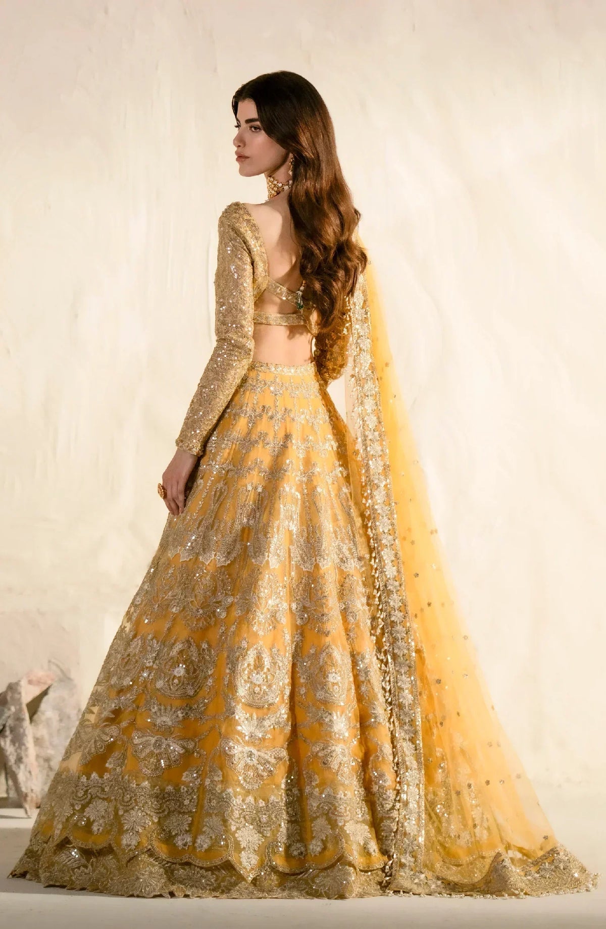 Maryum N Maria | Mehr o Maah Bridals | MW23-535-Zuberi - Wedding Dress - Maria Faisal