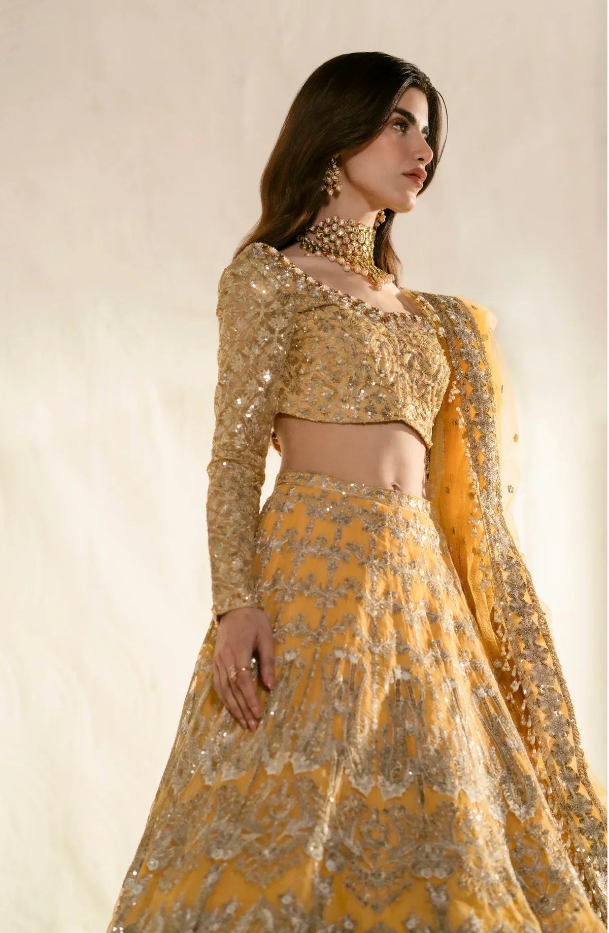 Maryum N Maria | Mehr o Maah Bridals | MW23-535-Zuberi - Wedding Dress - Maria Faisal
