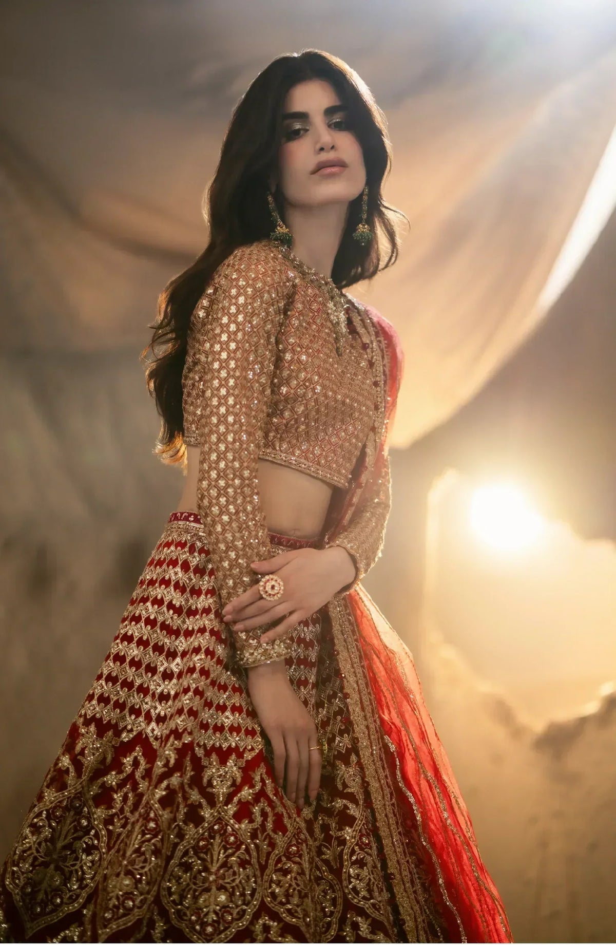 Maryum N Maria | Mehr o Maah Bridals | MW23-537-Mandisa - Wedding Dress - Maria Faisal