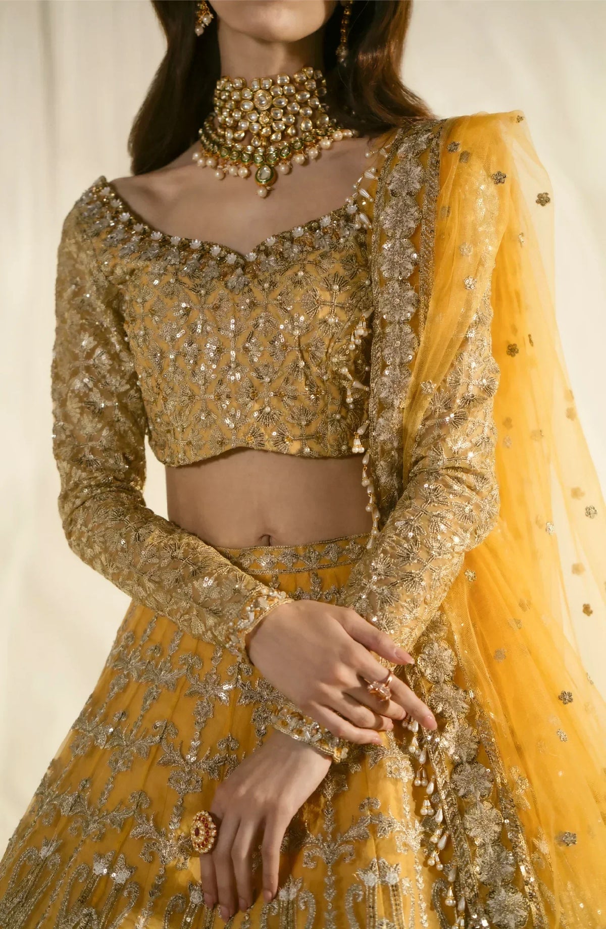 Maryum N Maria | Mehr o Maah Bridals | MW23-535-Zuberi - Wedding Dress - Maria Faisal