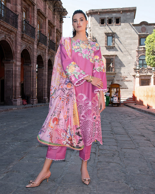 Mushq | Odyssey Lawn 26 | Meredith - Luxury Dress - available at Maria Faisal in UK and USA.