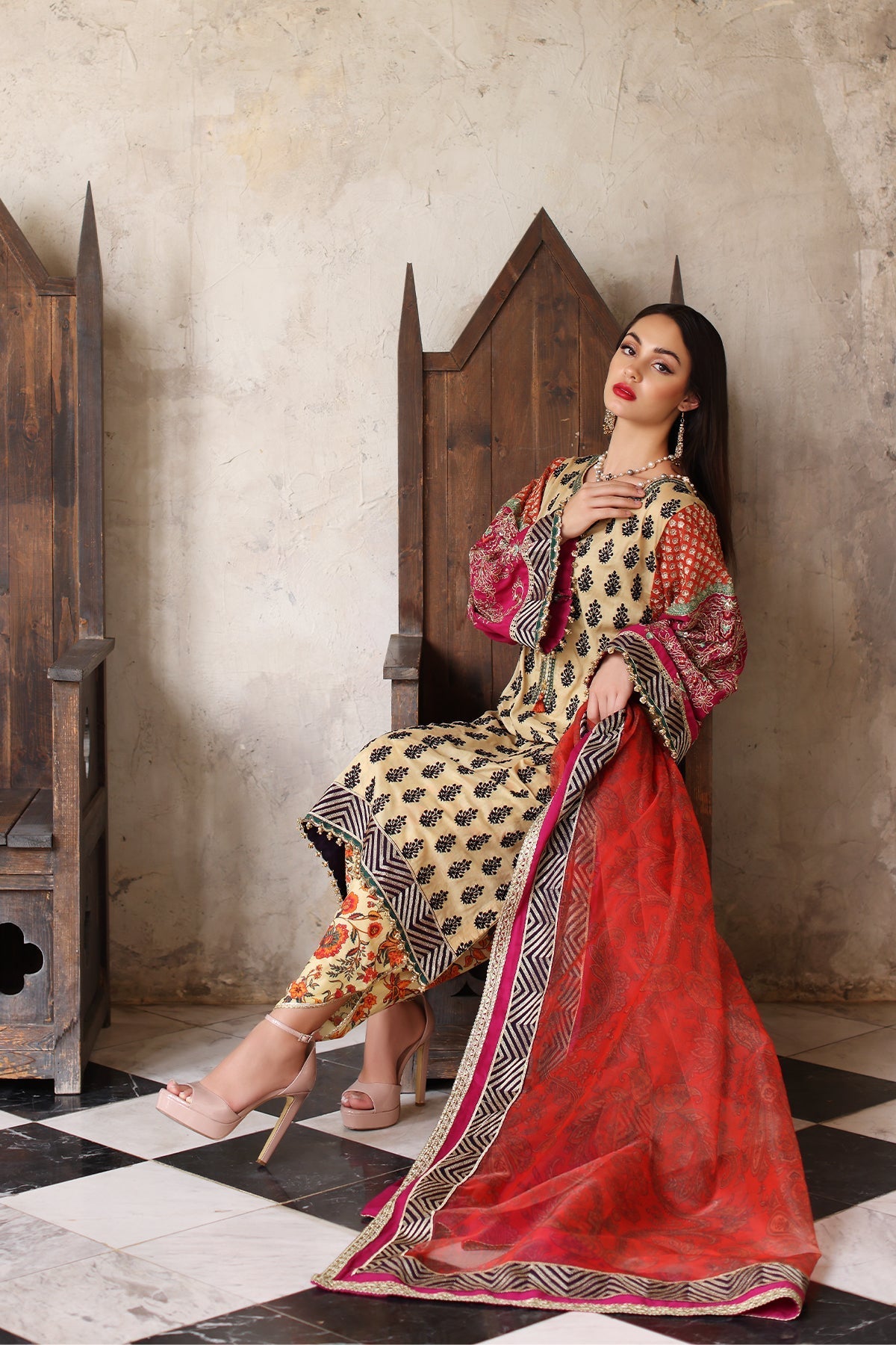 Mina Kashif | Festive Lawn | Amani - Maria Faisal