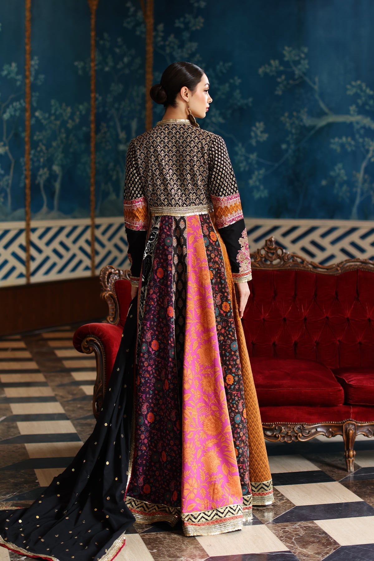 Mina Kashif | Festive Lawn | Misty - Maria Faisal