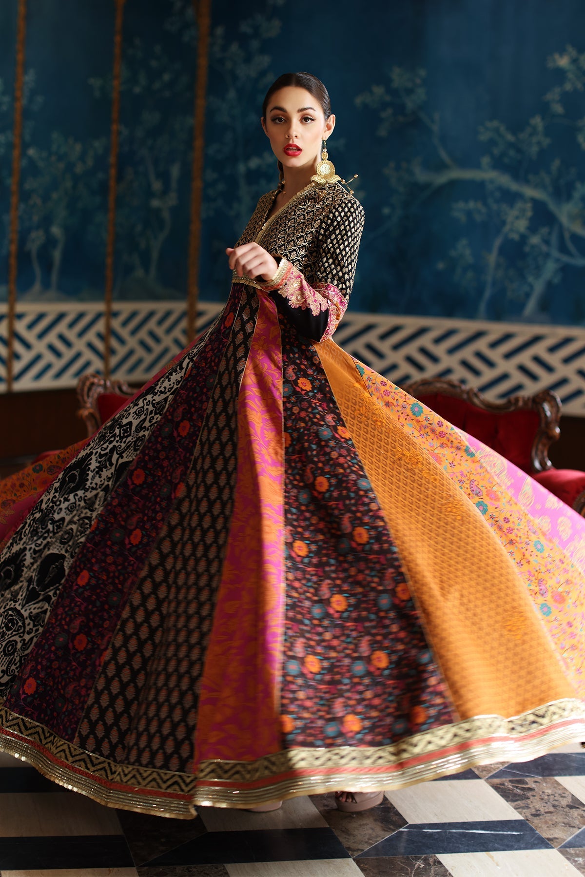 Mina Kashif | Festive Lawn | Misty - Maria Faisal