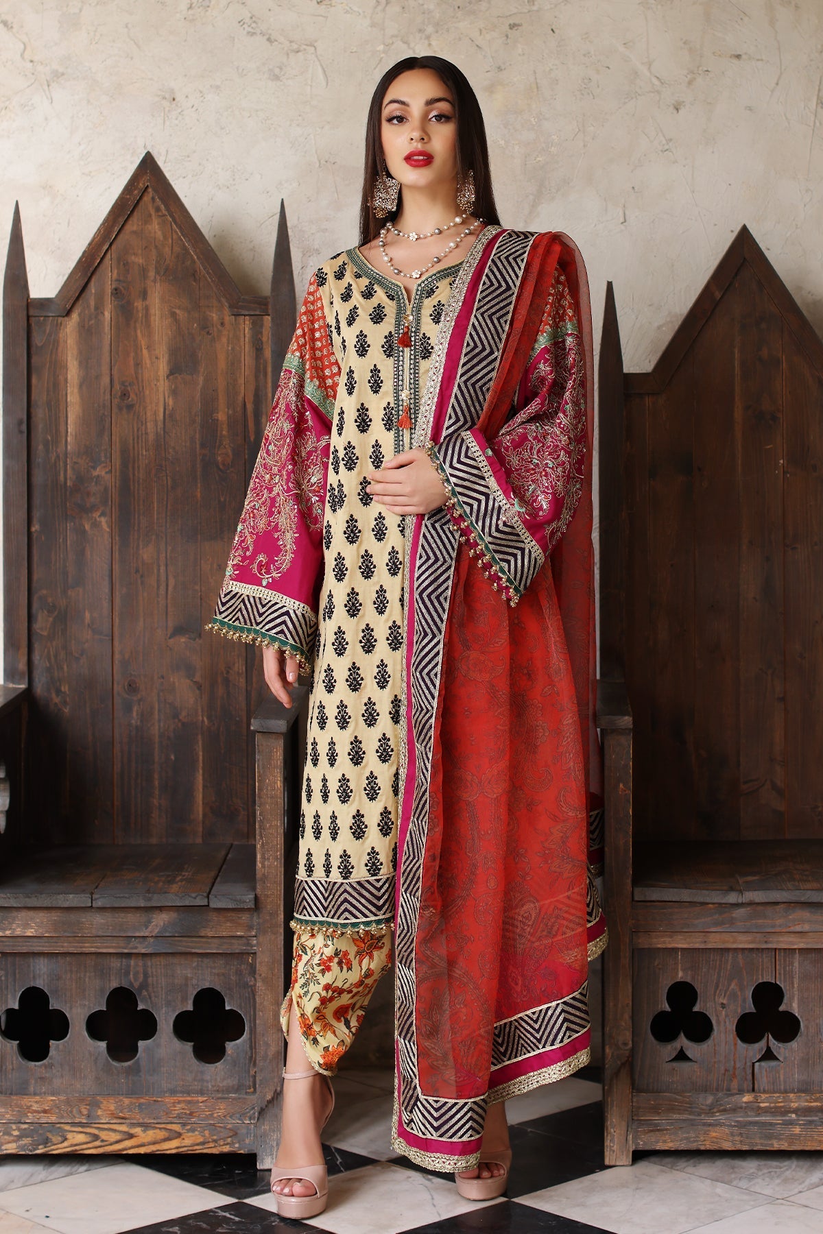Mina Kashif | Festive Lawn | Amani - Maria Faisal