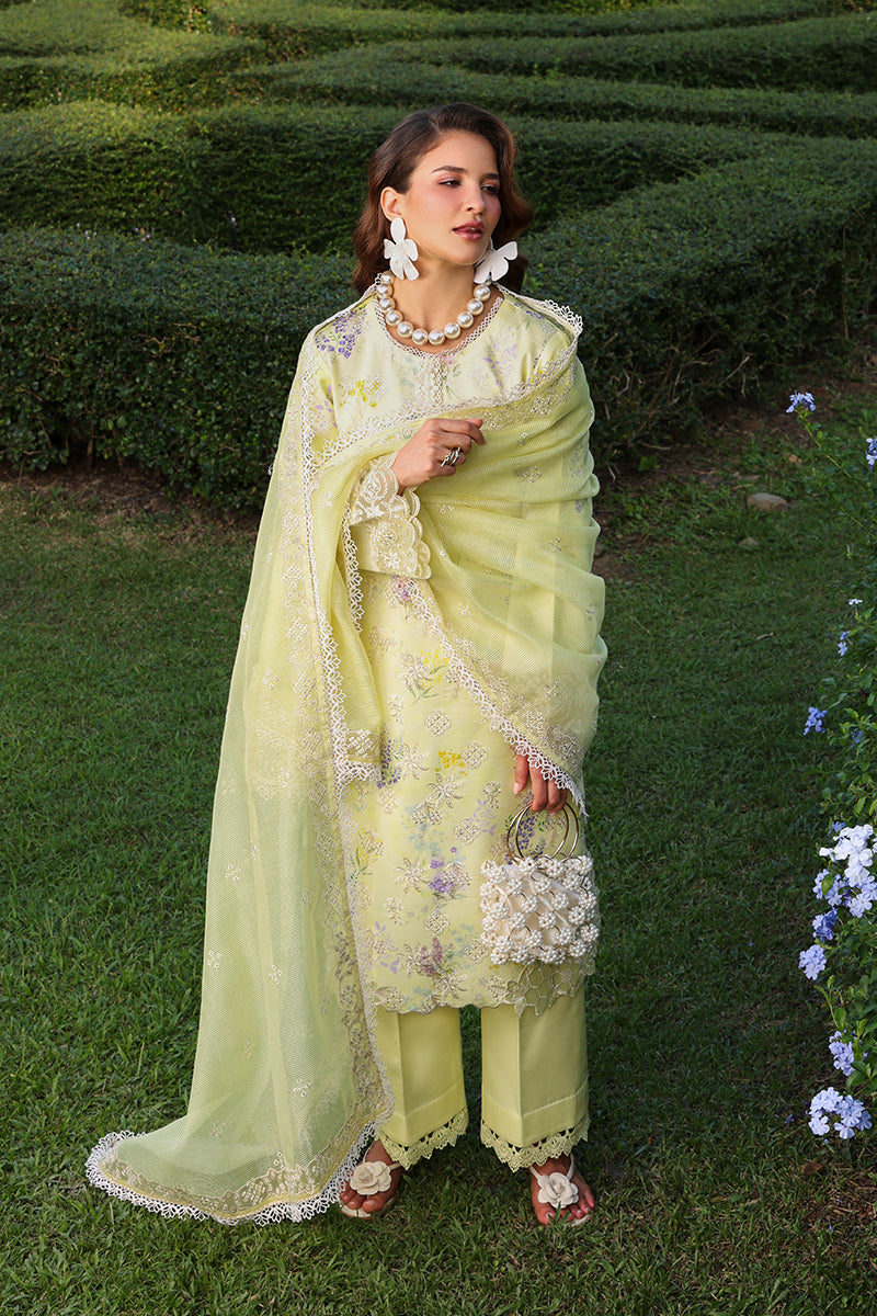 Rangrasiya | Florence Summer Edit 26 | Misha - Luxury Dress - available at Maria Faisal in UK and USA.
