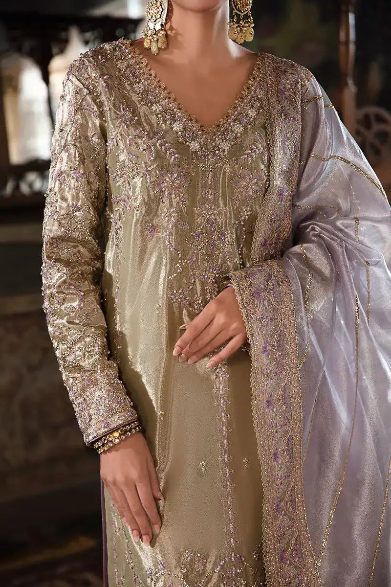 Mushq | Sunehri Anmol Edit | Zyva by Maria Faisal - Registered Vendor of : Mushq - type : Wedding Dress - 100% original wedding dresses