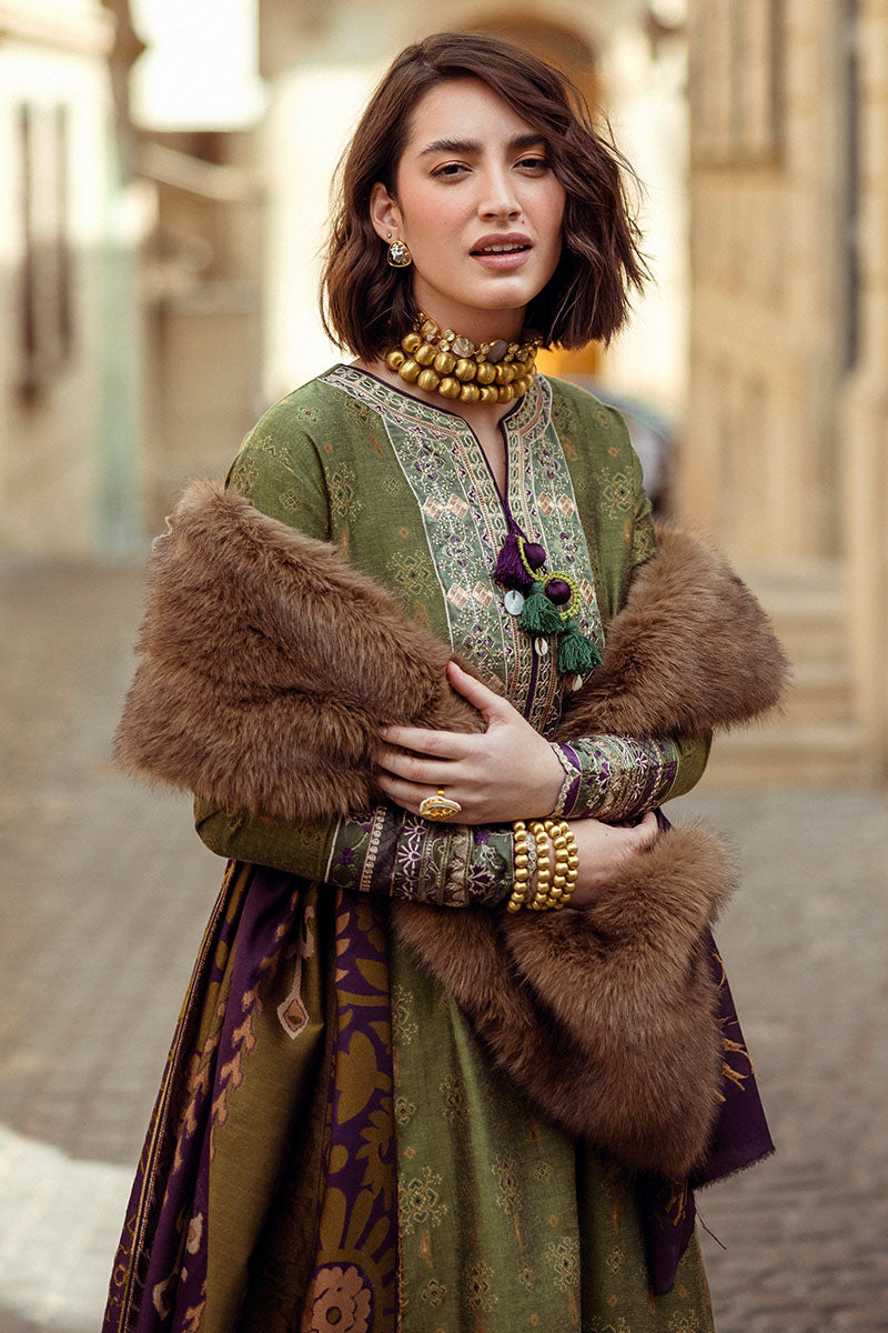 Mushq | Broadway Winter 24 |  Gentle Touch - Designer Dress with Intricate embroidery and embellishments. Shop elegent wedding dress at Maria Faisal.