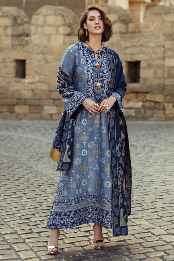Mushq | Broadway Winter 24 |  Tender Glance - Designer Dress with Intricate embroidery and embellishments. Shop elegent wedding dress at Maria Faisal.