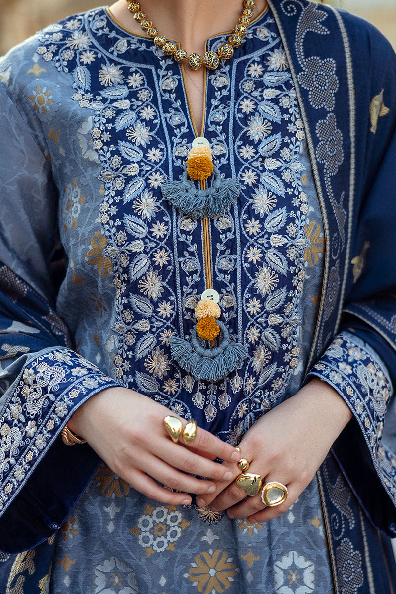 Mushq | Broadway Winter 24 |  Tender Glance - Designer Dress with Intricate embroidery and embellishments. Shop elegent wedding dress at Maria Faisal.