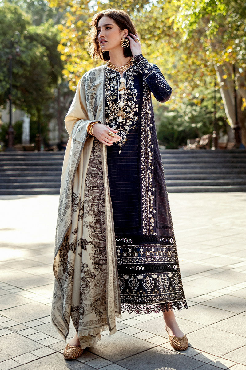 Mushq | Broadway Winter 24 |  Twisted Affection - Designer Dress with Intricate embroidery and embellishments. Shop elegent wedding dress at Maria Faisal.