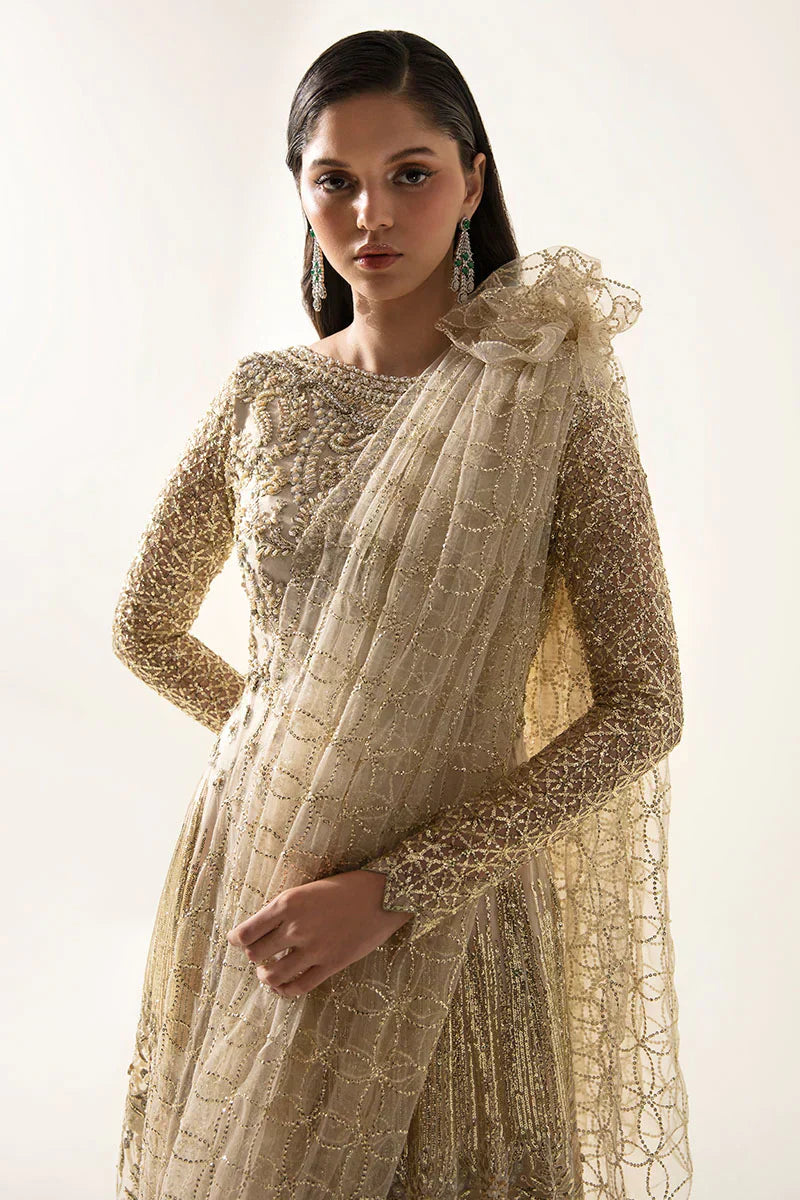 Mushq | Fleur Luxury Eid Pret | TALIAH - Wedding Dress - Maria Faisal