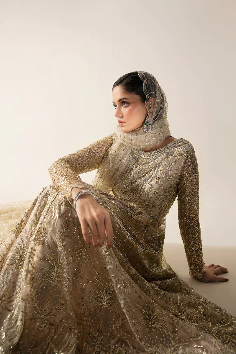 Mushq | Fleur Luxury Eid Pret | TALIAH - Wedding Dress - Maria Faisal