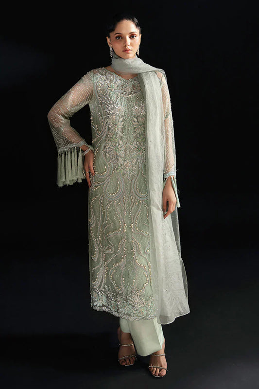 Mushq | Fleur Luxury Eid Pret | Dione - Wedding Dress - Maria Faisal