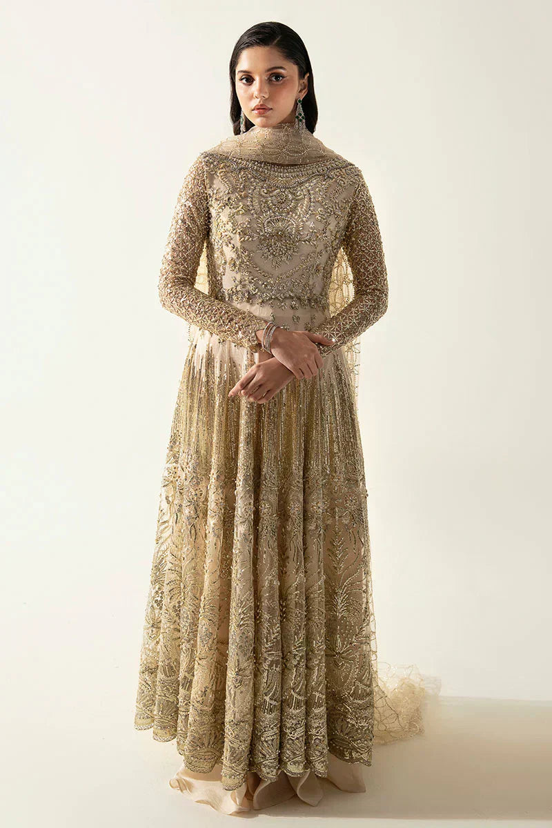 Mushq | Fleur Luxury Eid Pret | TALIAH - Wedding Dress - Maria Faisal