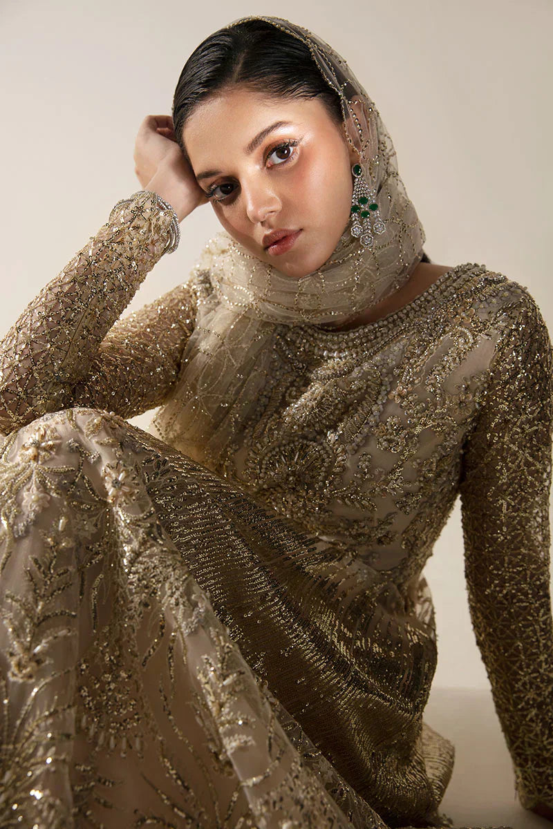 Mushq | Fleur Luxury Eid Pret | TALIAH - Wedding Dress - Maria Faisal