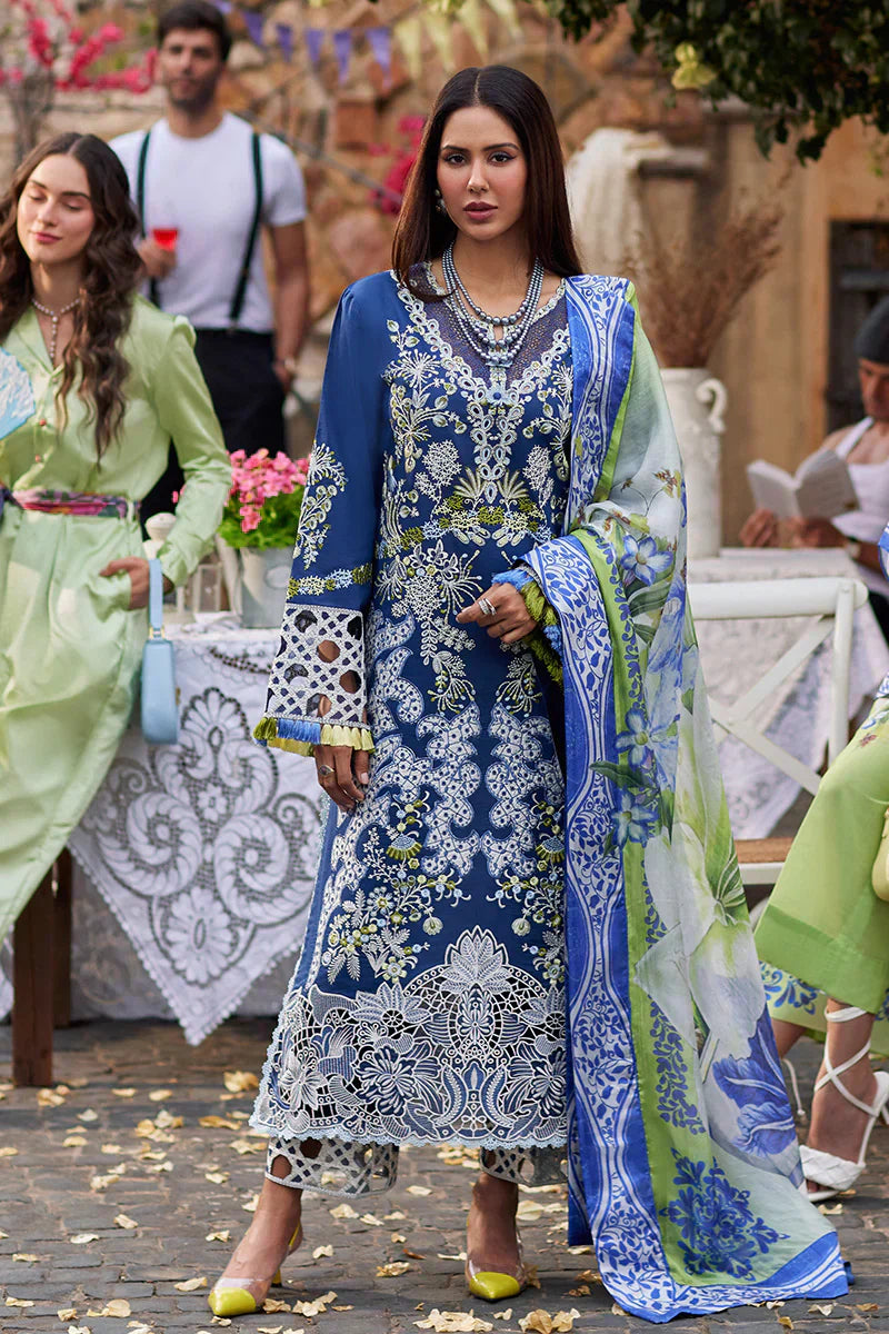 Mushq | Te Amo Luxury Lawn 24 | MODENA MAGIC - Wedding Dress - Maria Faisal