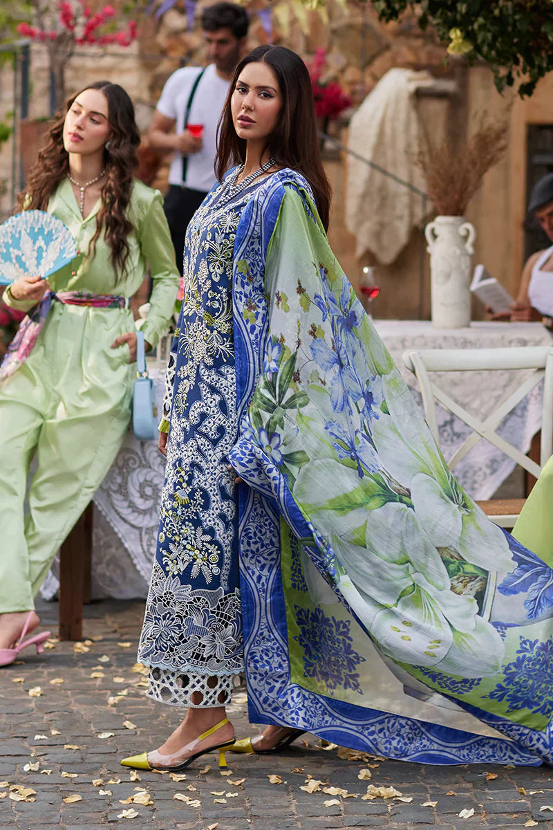 Mushq | Te Amo Luxury Lawn 24 | MODENA MAGIC - Wedding Dress - Maria Faisal