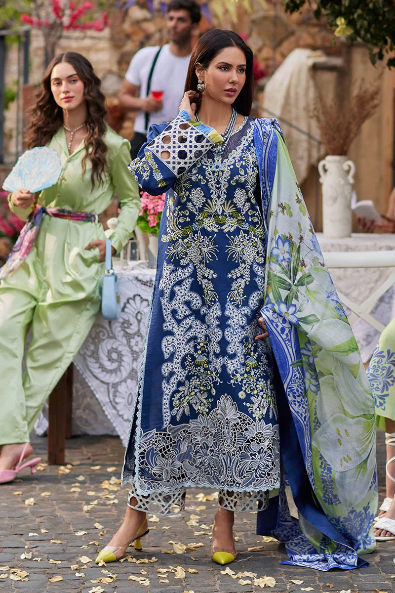 Mushq | Te Amo Luxury Lawn 24 | MODENA MAGIC - Wedding Dress - Maria Faisal