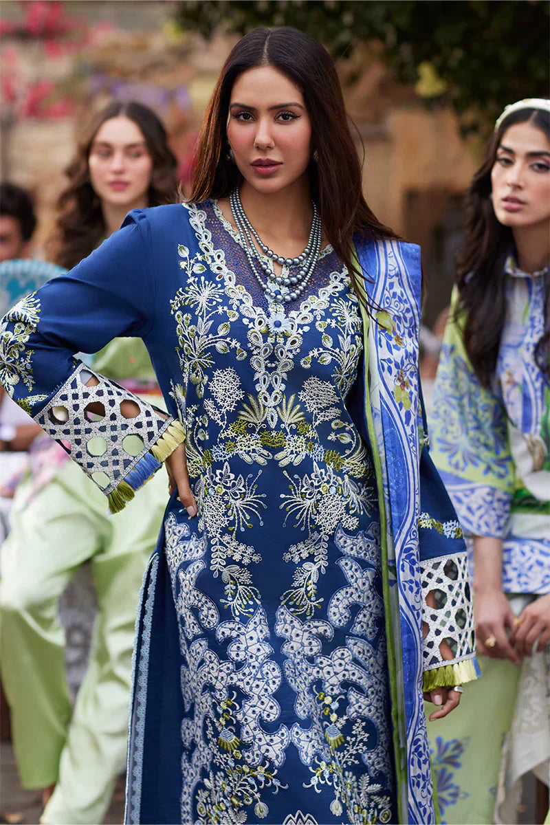 Mushq | Te Amo Luxury Lawn 24 | MODENA MAGIC - Wedding Dress - Maria Faisal