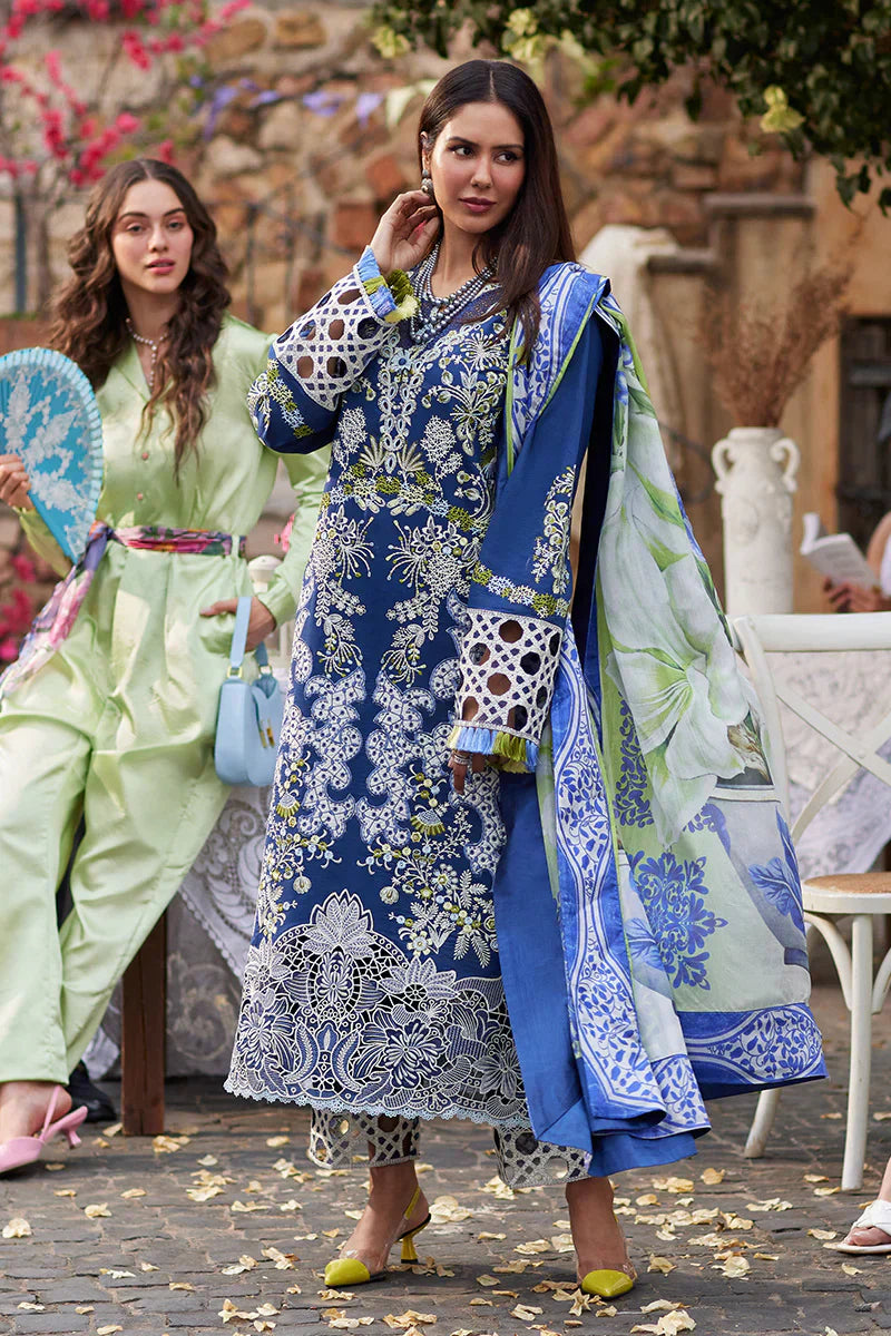 Mushq | Te Amo Luxury Lawn 24 | MODENA MAGIC - Wedding Dress - Maria Faisal
