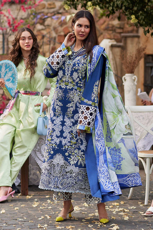 Mushq | Te Amo Luxury Lawn 24 | MODENA MAGIC - Wedding Dress - Maria Faisal