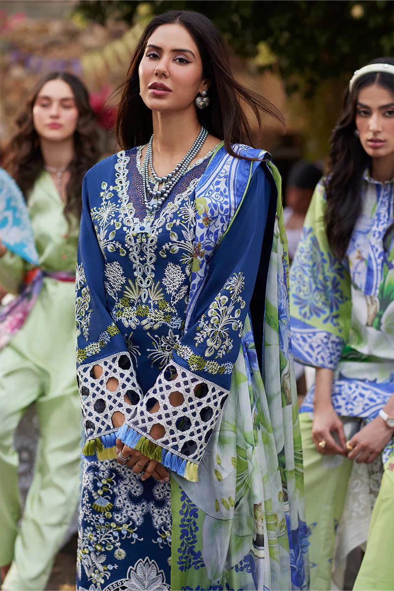 Mushq | Te Amo Luxury Lawn 24 | MODENA MAGIC - Wedding Dress - Maria Faisal