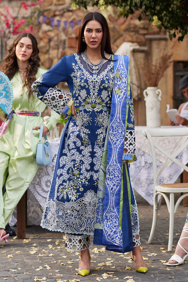 Mushq | Te Amo Luxury Lawn 24 | MODENA MAGIC - Wedding Dress - Maria Faisal