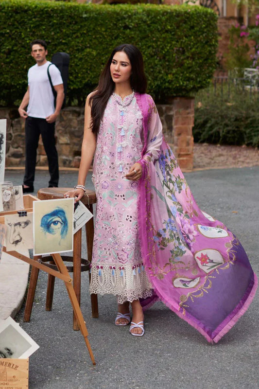 Mushq | Te Amo Luxury Lawn 24 | FLORENCE FINESSE - Wedding Dress - Maria Faisal