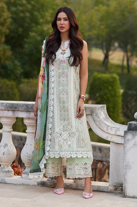 Mushq | Te Amo Luxury Lawn 24 | RAVENNA ROMANCE - Wedding Dress - Maria Faisal