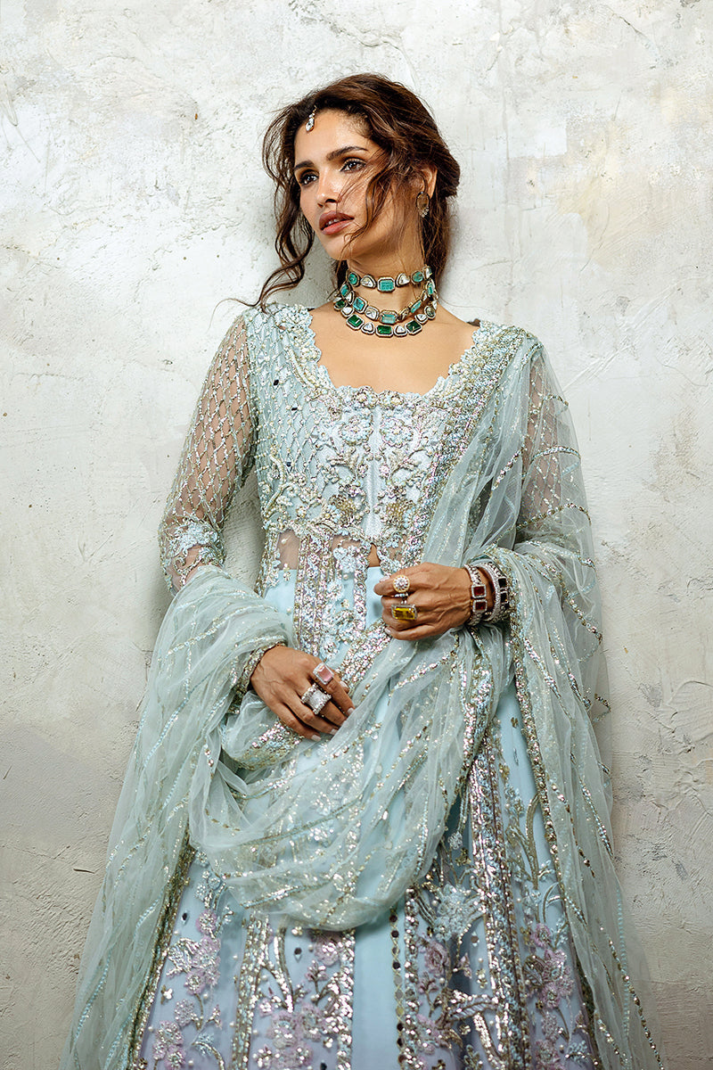 Mushq | Stardust Wedding Collection 24 |  Silver Screen - Ladies Clothes - Maria Faisal