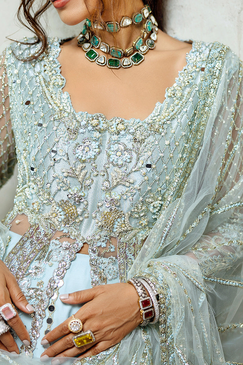 Mushq | Stardust Wedding Collection 24 |  Silver Screen - Ladies Clothes - Maria Faisal