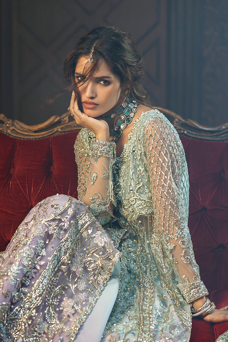 Mushq | Stardust Wedding Collection 24 |  Silver Screen - Ladies Clothes - Maria Faisal
