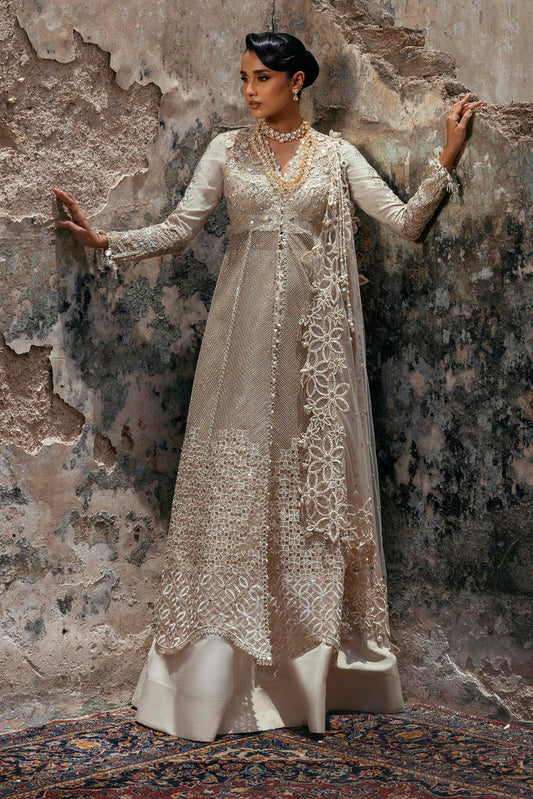 Sana Safinaz | Nura Festive | SS25NUR204P3 - Dress - available at Maria Faisal in UK and USA.