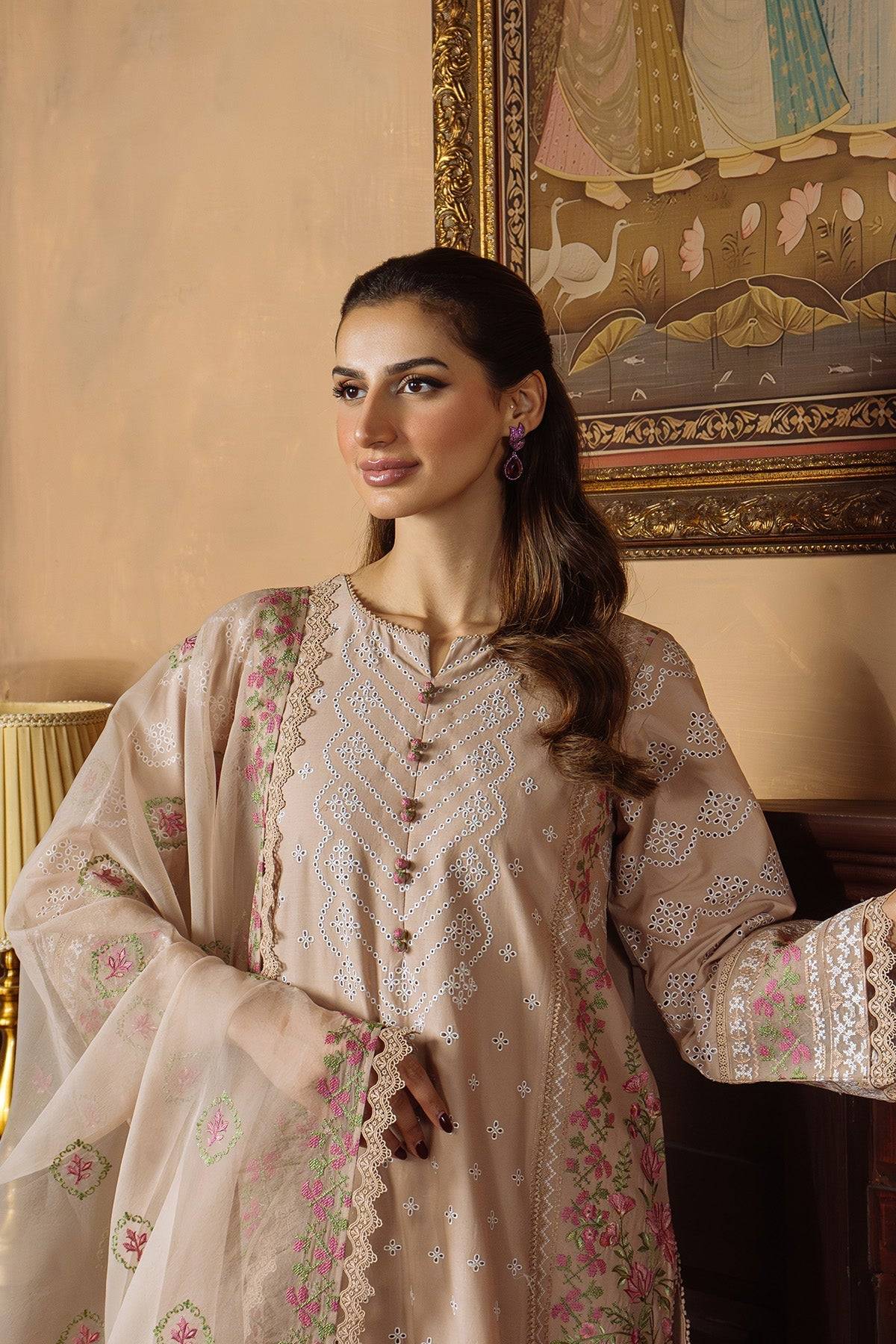 Sahar | Festive Edit Ready to Wear | Bronzed Beige - RTW by Maria Faisal - Registered Vendor of : Sahar - type : Ladies Clothes - 100% original wedding dresses