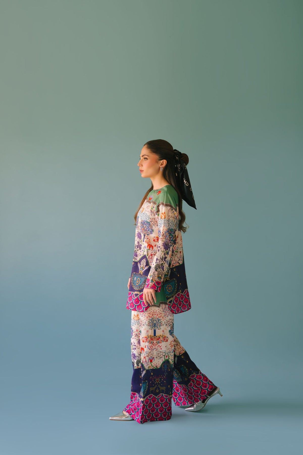 Sammy K | Lawn Pret 25 | Hanging Garden - Ladies Clothes - Maria Faisal