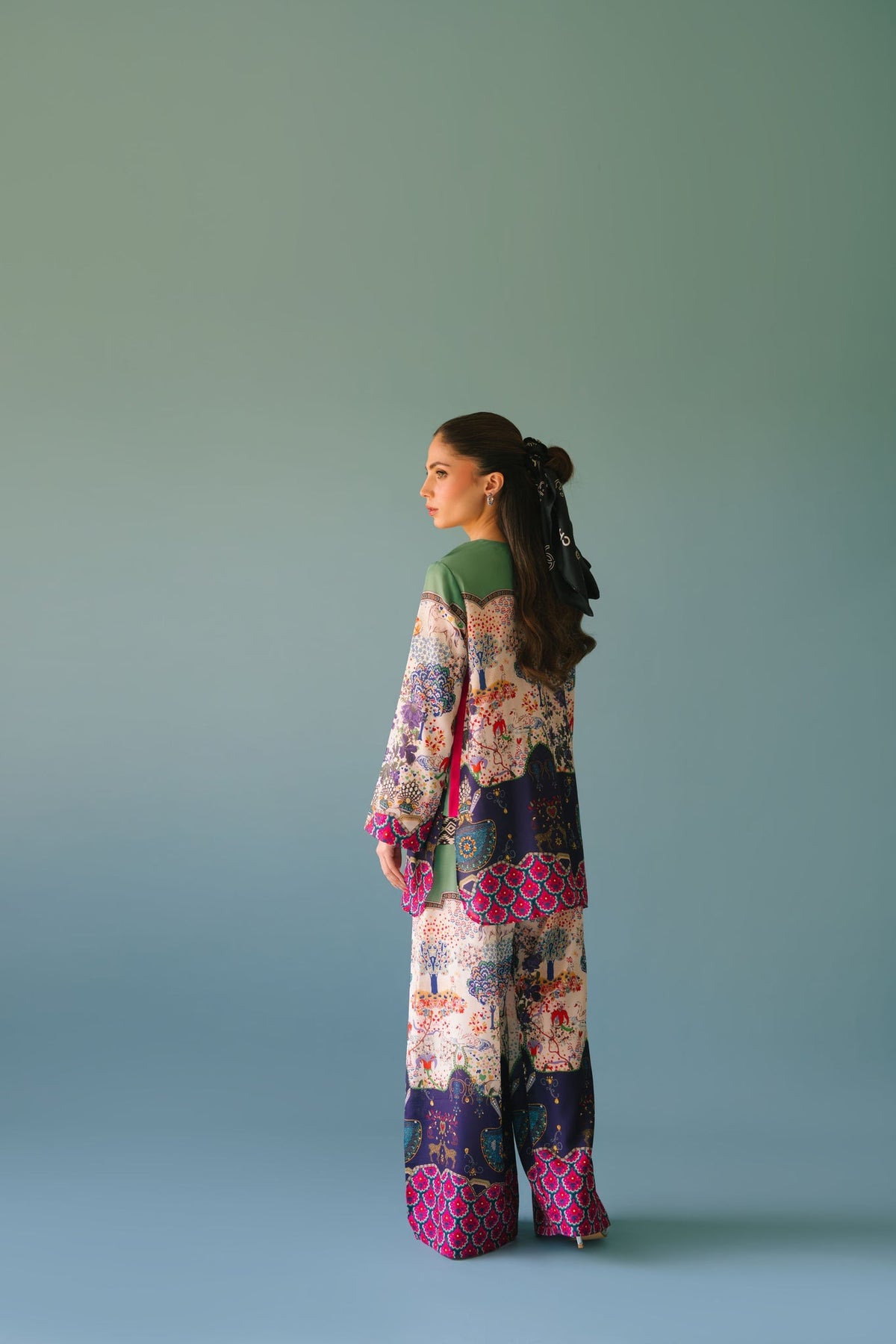 Sammy K | Lawn Pret 25 | Hanging Garden - Ladies Clothes - Maria Faisal