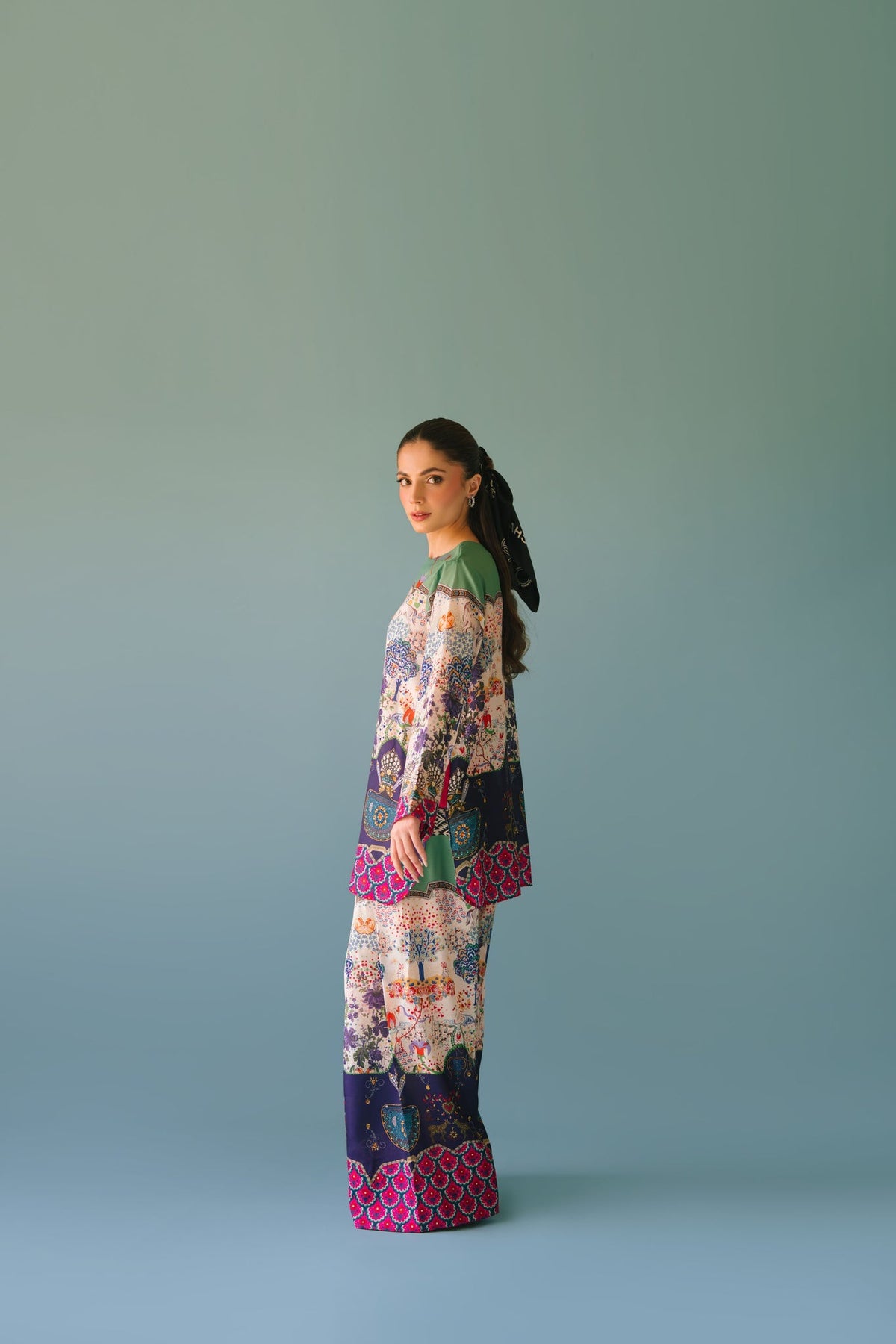 Sammy K | Lawn Pret 25 | Hanging Garden - Ladies Clothes - Maria Faisal