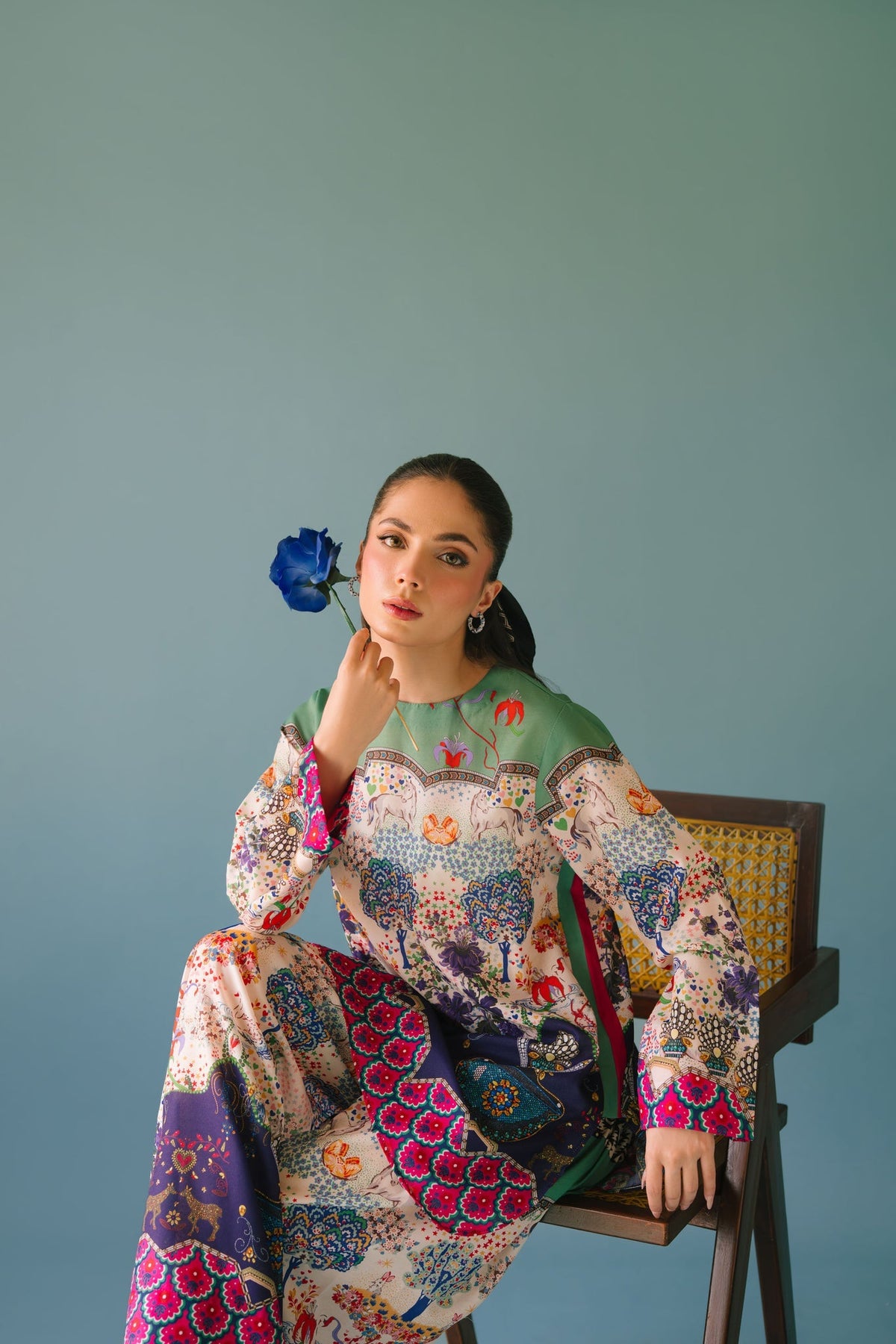 Sammy K | Lawn Pret 25 | Hanging Garden - Ladies Clothes - Maria Faisal