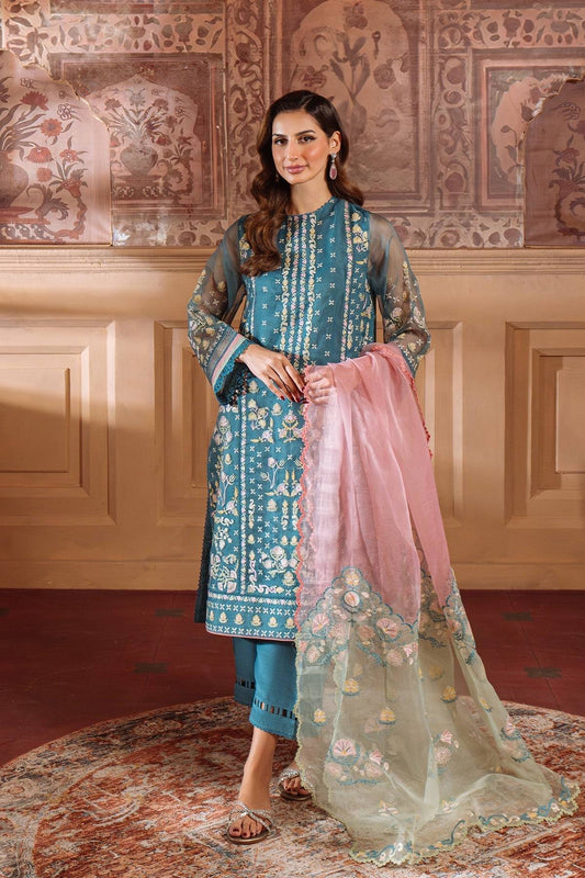 Sahar | Festive Edit Ready to Wear | Serene Teal - RTW by Maria Faisal - Registered Vendor of : Sahar - type : Ladies Clothes - 100% original wedding dresses