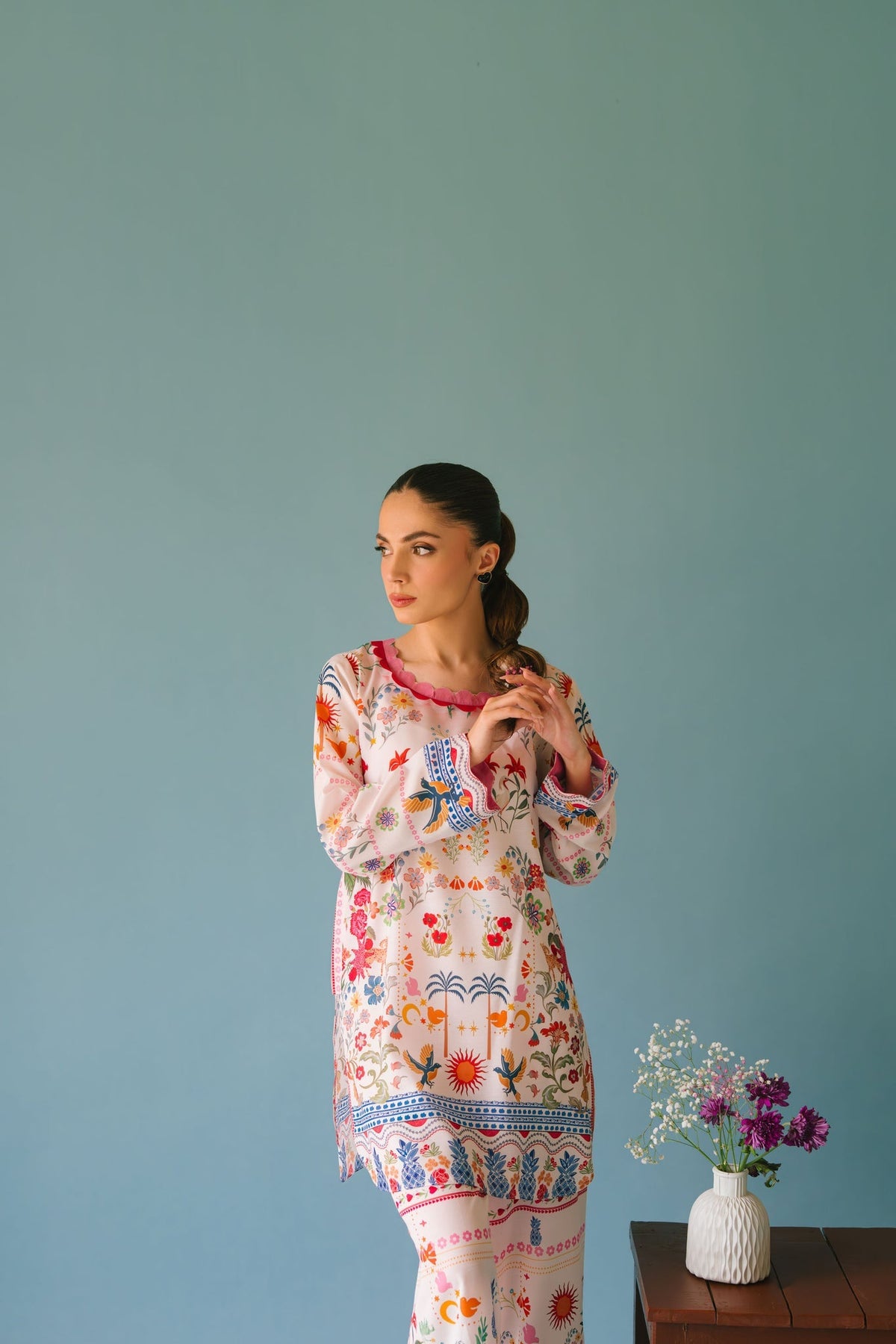 Sammy K | Aadat Festive Edition | Tropical Breeze - Ladies Clothes - Maria Faisal