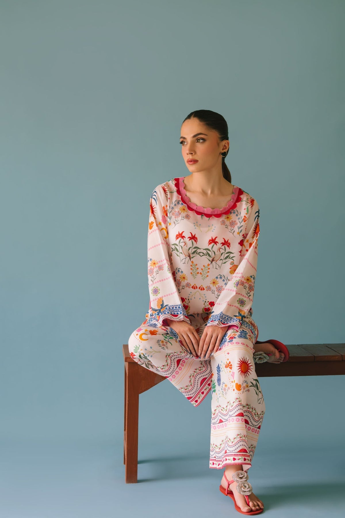 Sammy K | Aadat Festive Edition | Tropical Breeze - Ladies Clothes - Maria Faisal